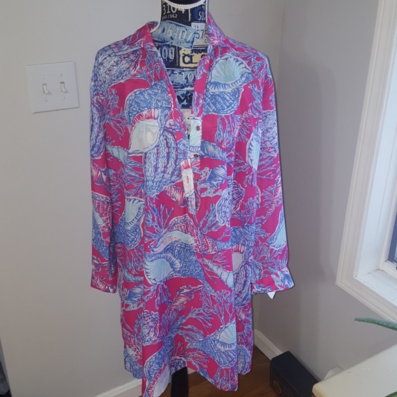 talbots beach cover up